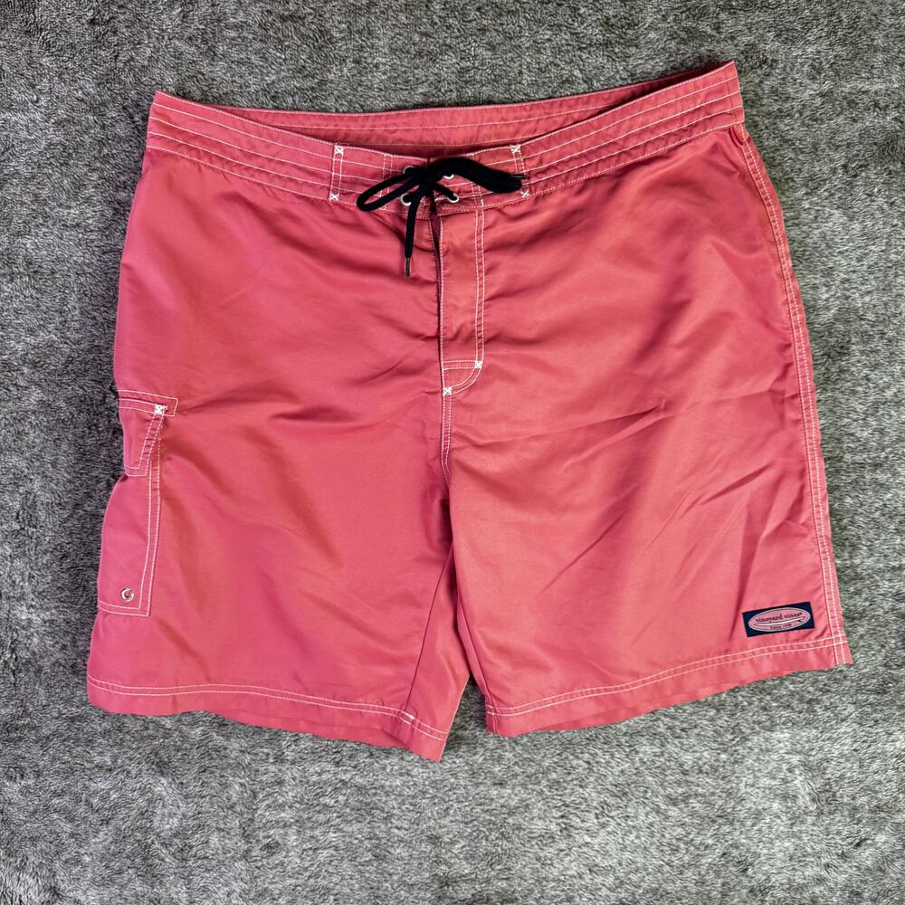 Vineyard Vines Seersucker Chappy Swim Trunks Men's 38